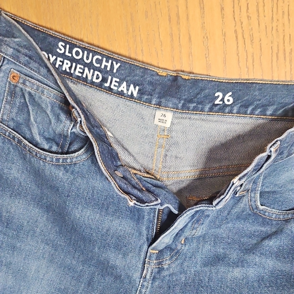 J. Crew Boyfriend Jeans in Classic Blue